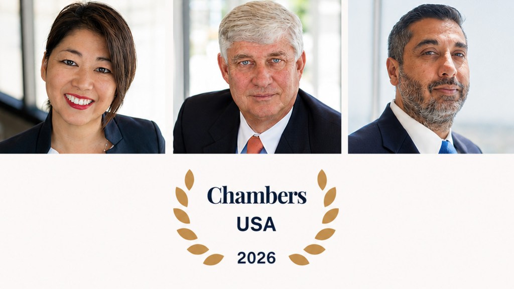 PADRE neutrals recognized in the 2026 Chambers USA rankings